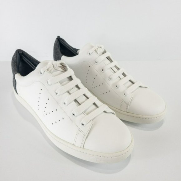 VINCE Varin Lace up Fashion Sneakers Grey - Picture 3 of 5